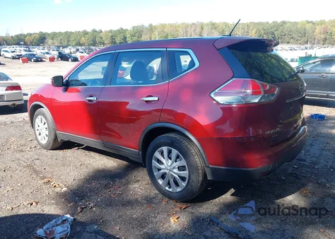 2015 Nissan Rogue S из США, поврежденный, VIN KNMAT2MTXFP545831